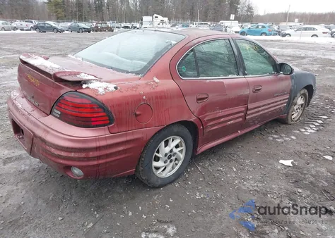 2002 Pontiac Grand Am Se1 z USA, uszkodzony, nr VIN 1G2NF52F52C201546
